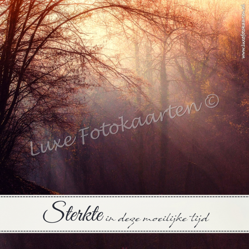 Sterkte - moeilijke tijd